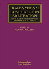 Cover of Transactional Construction Arbitration book